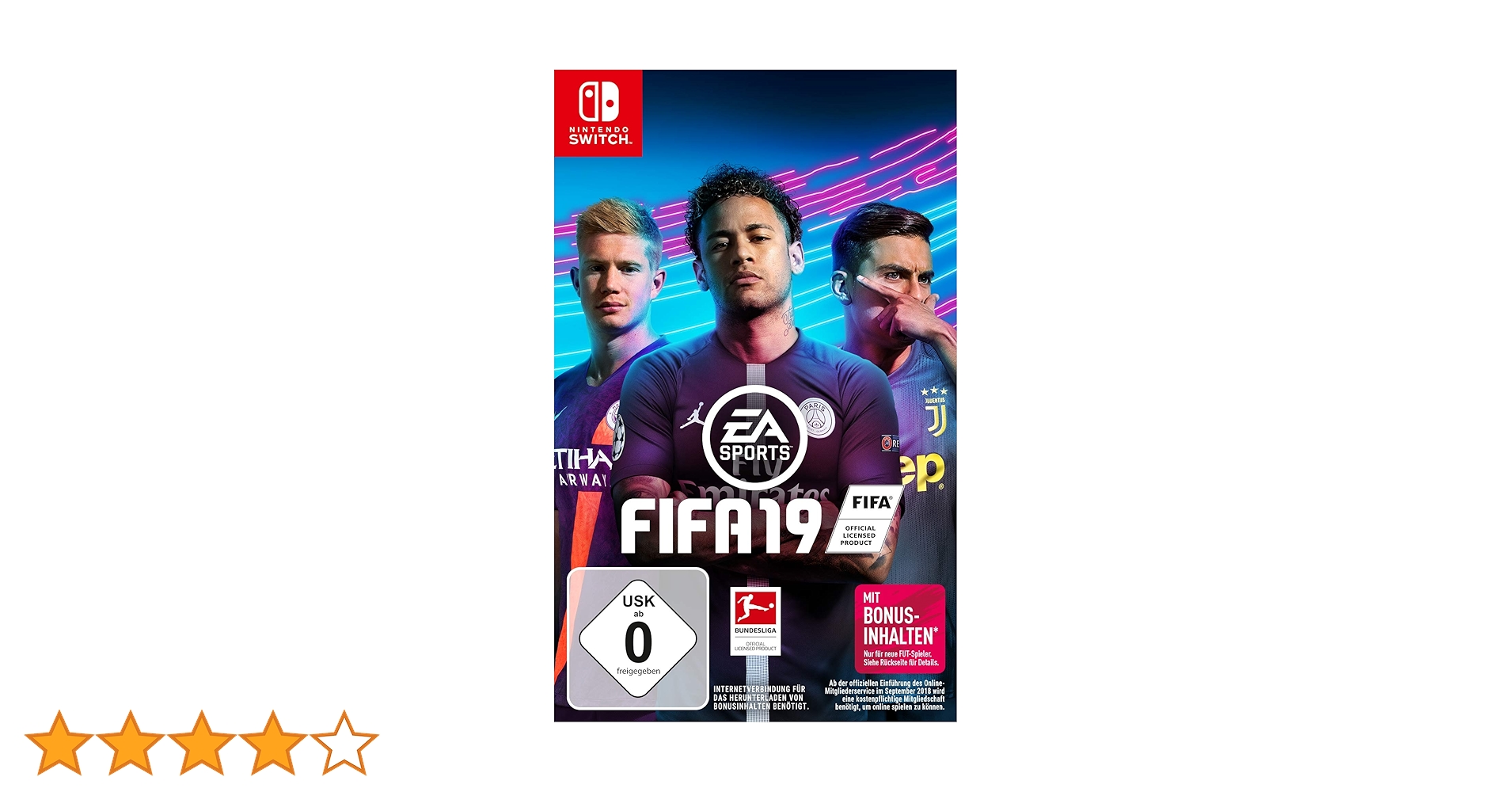 FIFA 19 - Standard Edition - [Nintendo Switch] (Cover-Bild